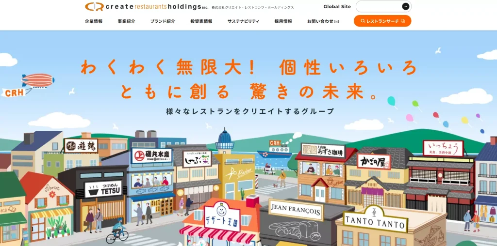 クリエイト・レストランツ・ホールディングス
